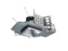 FLDSQ4C Sealed/Medical & High Abuse 4" Square Downlight