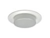 5162 Drop Frost Plastic Lens, Self-flange