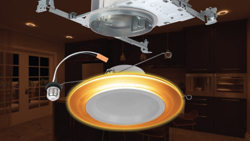 Easily installs in 4”, 5” and 6” housing