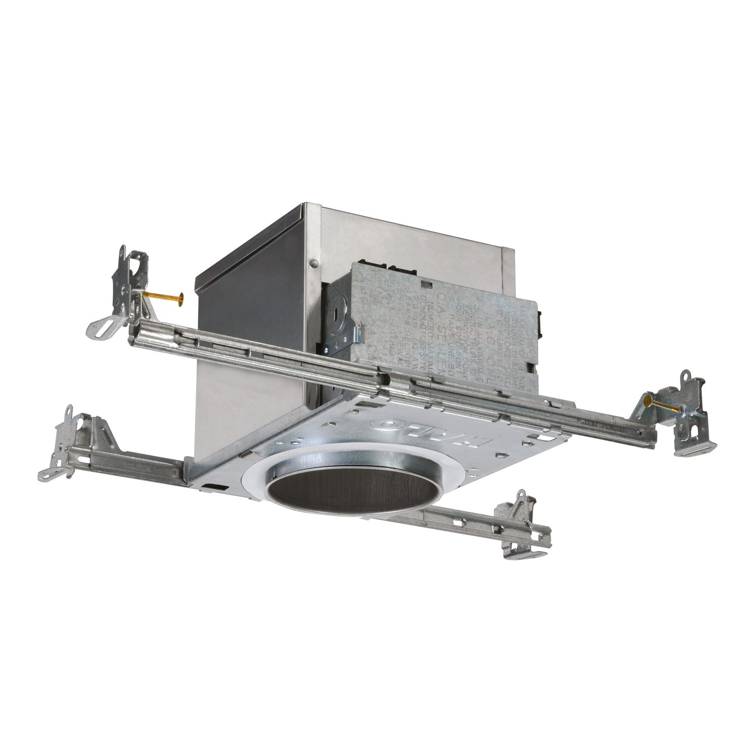 HAL H99ICAT 4" IC RATED NEW CONSTRUCTION HOUSING FOR SHALLOW CEILING HALO MARKEPRO