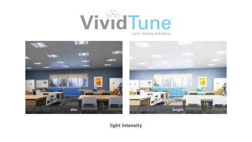 VividTune fine-tuning of light