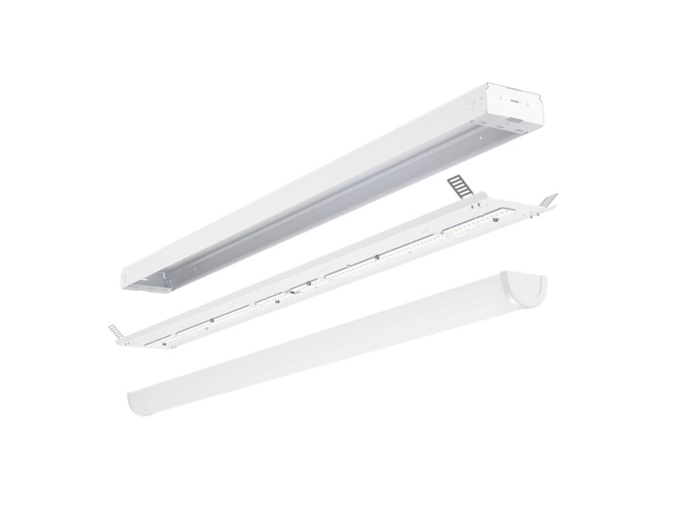 Metalux 8 ft led strip hotsell