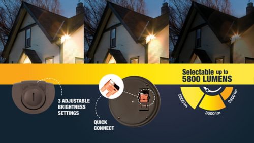 High Output & Lumen Selectable