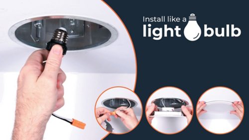 Installs Like a Light Bulb