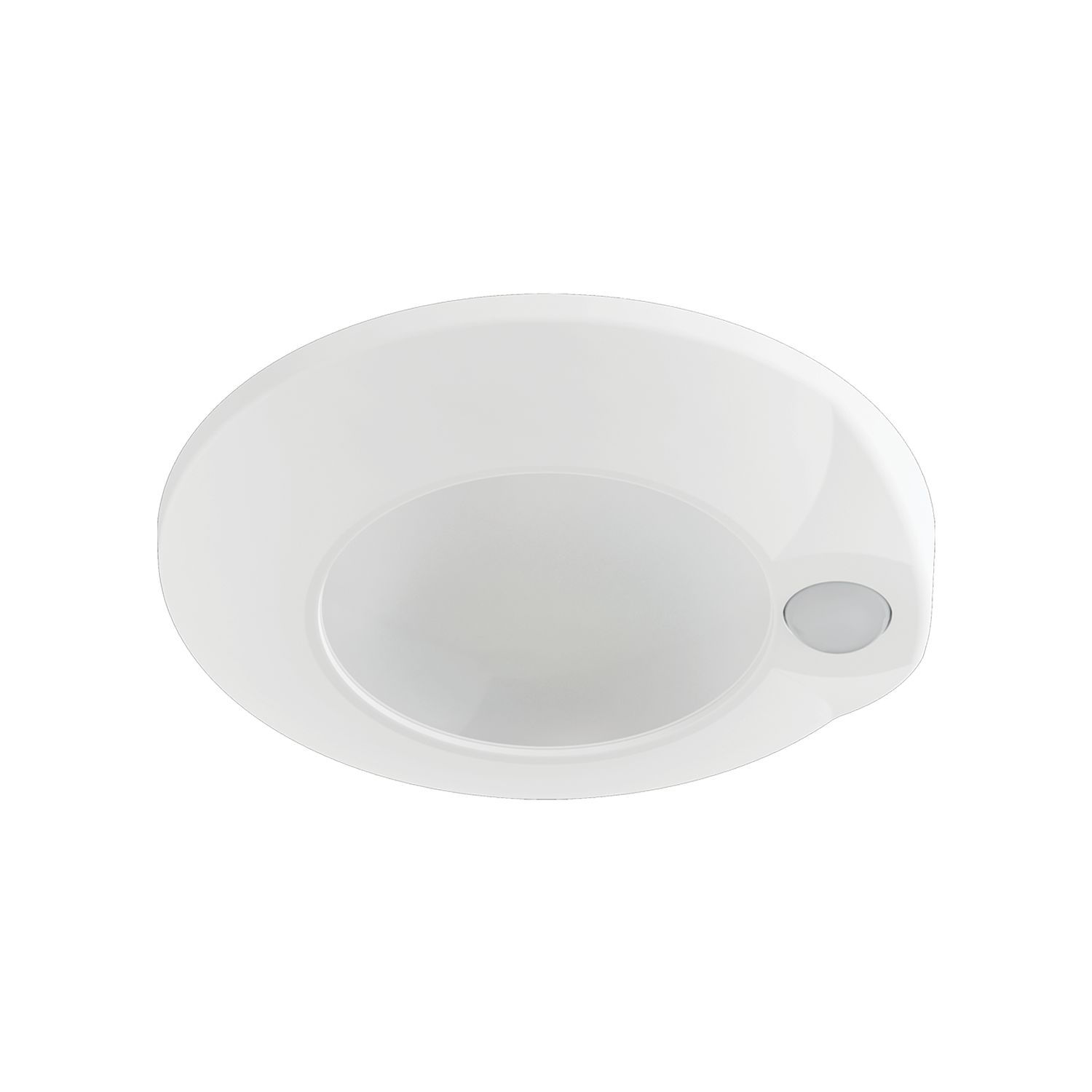 HAL HLCEMS410FS1E 4" CLOSET RATED DISK LIGHT WITH INTEGRATED 1065 MAX LUMENS 90 PLUS CRI 5-COLOR FIELD-SELECCTABLE CCT 2700/3000/3500/4000/5000K 10 PERCENT PHASE CUT LE/TE DIMMING 120V 60HZ MATTE WHITE MARKETPRO