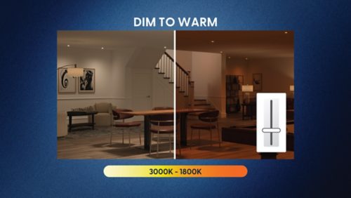 Set the mood with any dimmer