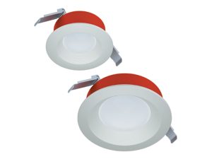RLFR Fire Rated Recessed Baffle Canless LED Downlights