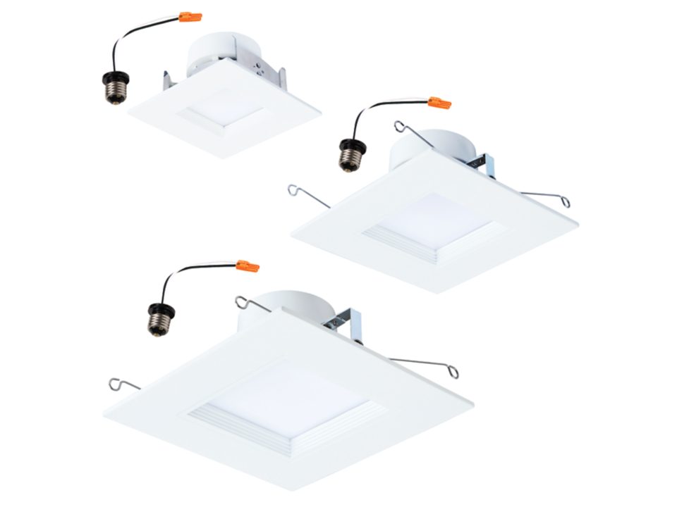 RSQ Square Recessed Baffle LED Trims | Cooper Lighting Solutions
