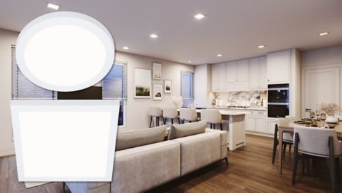 Low-profile, slim design