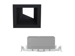 P3SQA 3" Square Adjustable – Accent, Downlight, Wall Wash