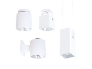 4" Shallow Cylinder LERS4C/LESQS4C General Illumination Round and Square LED