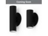 Sustainable LED Cylinder - 2" Wall Mount