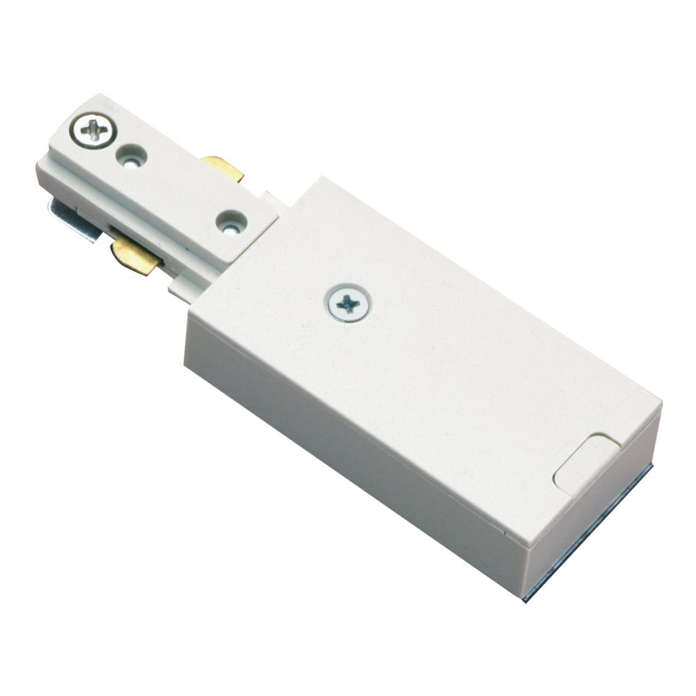 Product image for Halo L901P LIVE END CONNECTOR, SINGLE CIRCUIT, WHITE