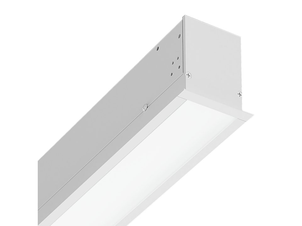 Neo Ray Define Recessed Slot Linear Luminaires Cooper Lighting Solutions - How To Put Up Led Lights On Ceiling Corners In Revit