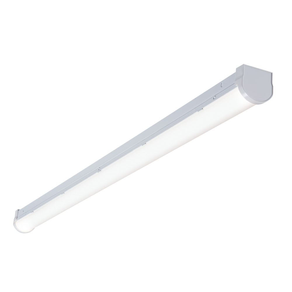 Product image for Metalux 8SLSTP8040DD-UNV 8' Linear LED Striplight, 8000 lumen, 4000K, UNV, 0 to 10V dimmable