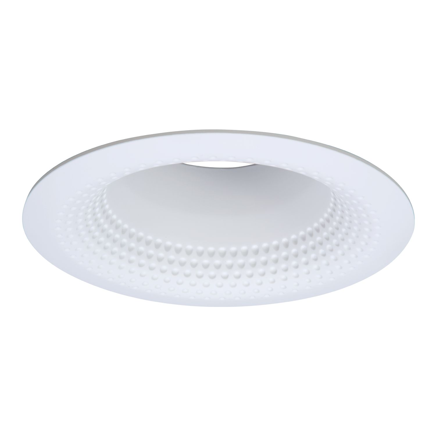 HALO 5110BB E26 Series Recessed Lighting Perftex Baffle with White Self Flanged Trim Ring Black 5