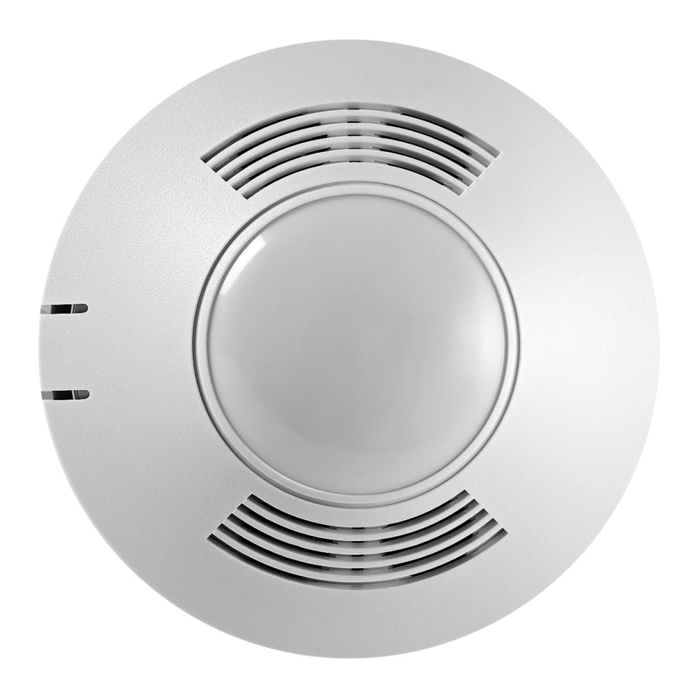 Product image for Greengate OAC-DT-2000-R Ceiling Sensor w/BAS and Daylight Sensor, Dual Technology (Passive Infrared and Ultrasonic), 32 kHz, 360 Degree, 2000 square feet, 10-30 VDC, Class 2.