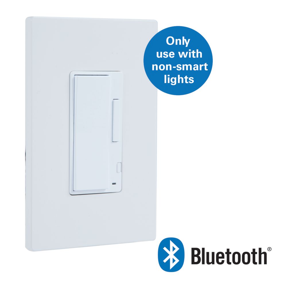 Halo HIWMA1BLE40AWH Home™ InWall Smart Dimmer, Bluetooth Mesh Wireless